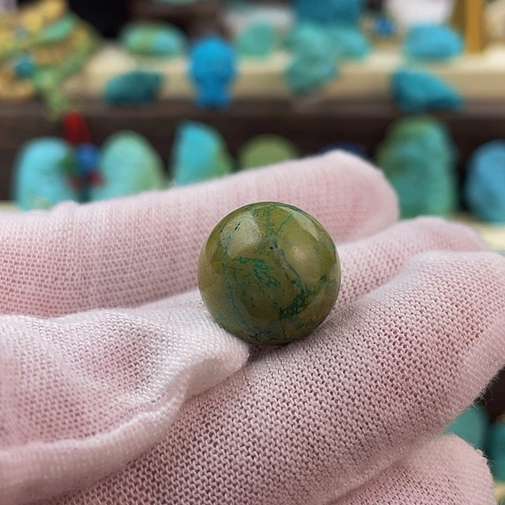 绿松石未镶嵌只此青绿