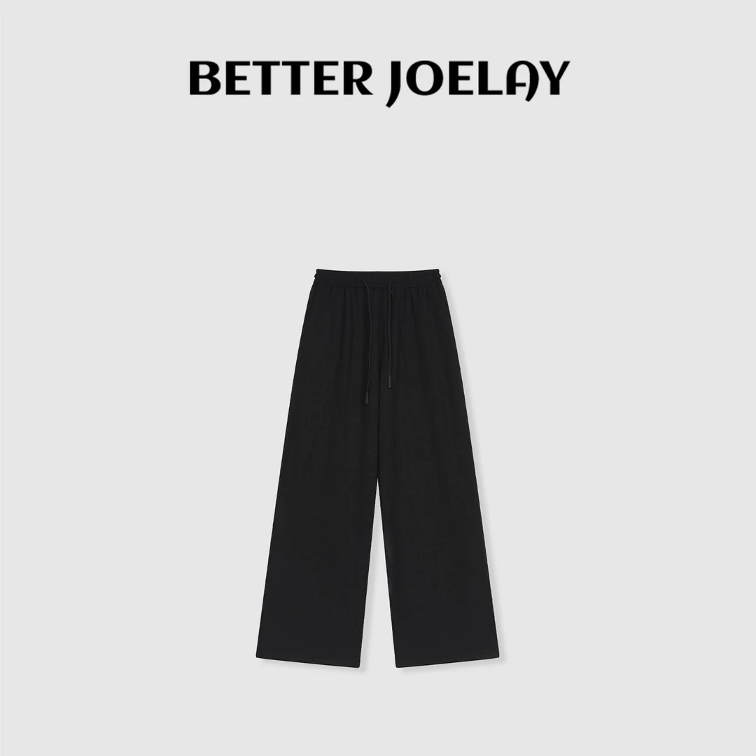 BETTER JOELAY-【经典印记】时尚休闲直筒裤子宽松百搭KKH2251
