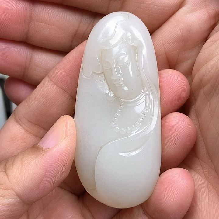 颈饰未镶嵌和田玉