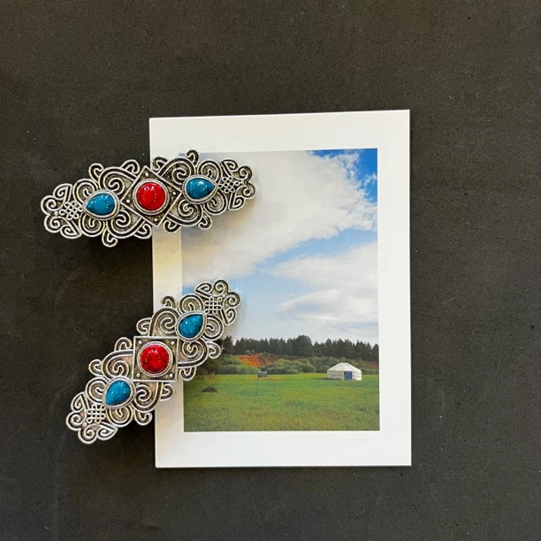 【朵玛】原创设计民族风手工百搭发卡