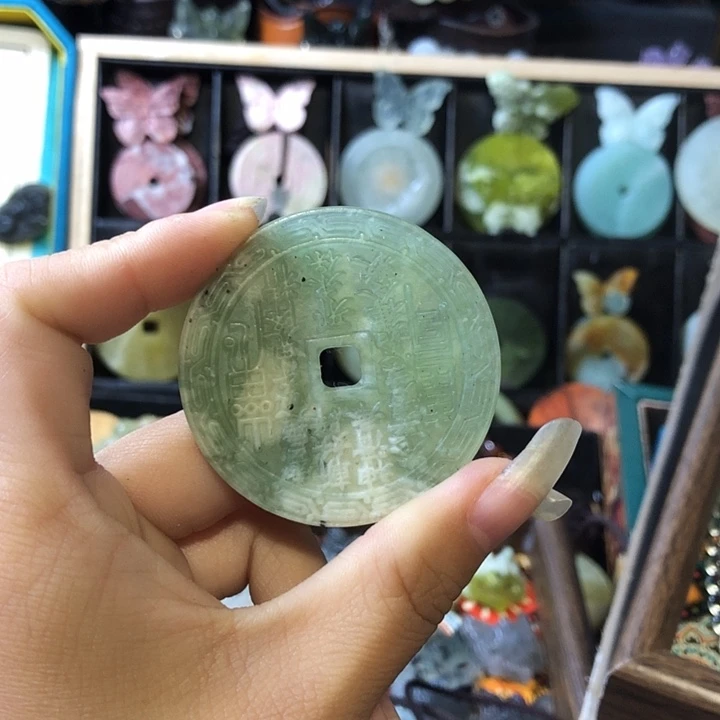未镶嵌岫玉岫玉挂件
