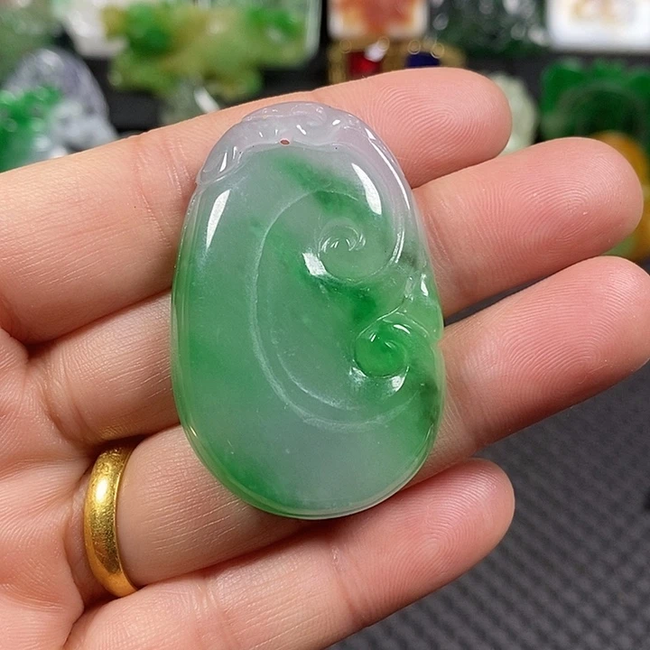 吊坠紫金钵盂菩提