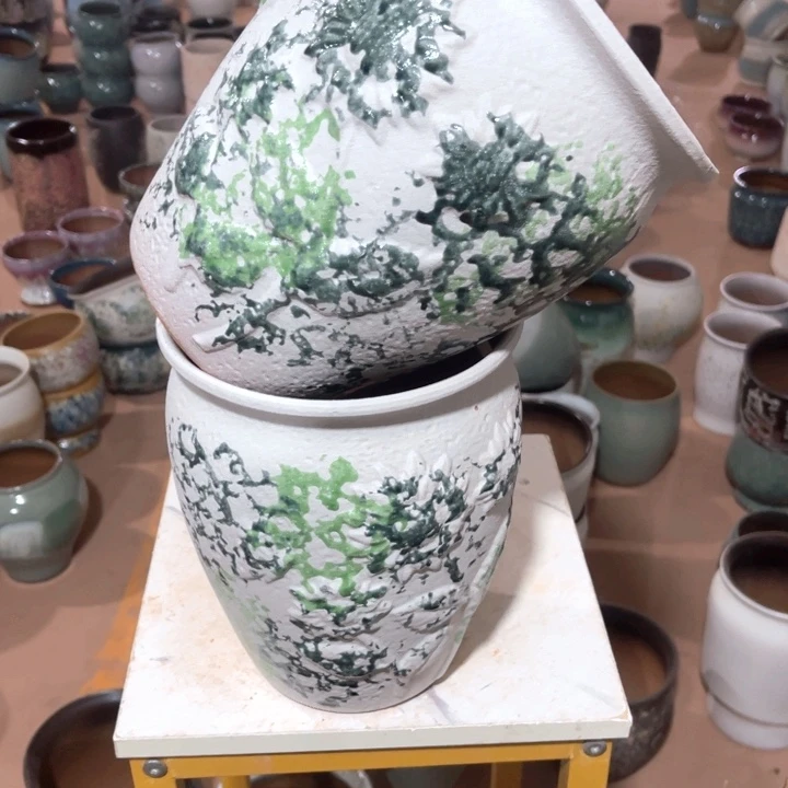 花盆紫砂口径19高度24两只正品