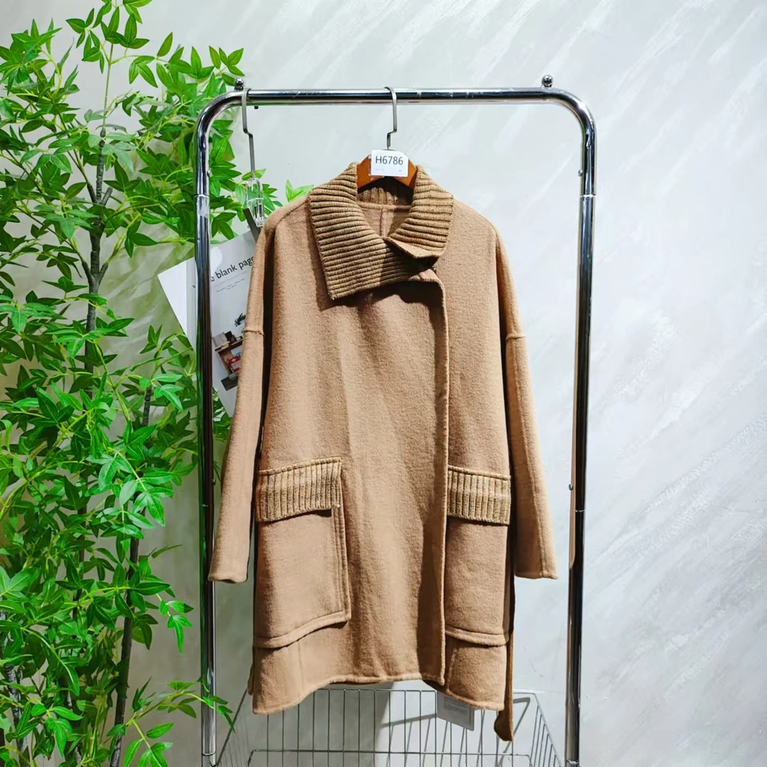 【H6786】 女士气质轻奢百搭大衣