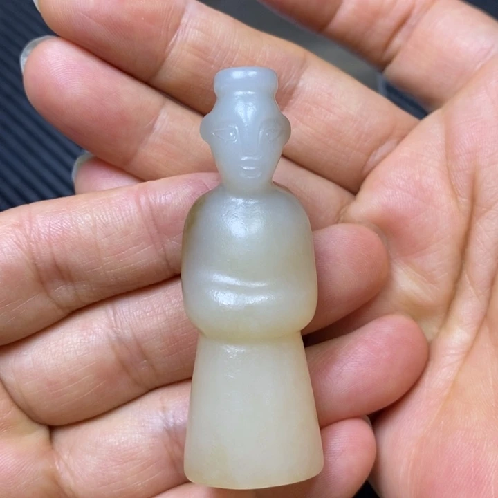 和田玉未镶嵌车挂D****1