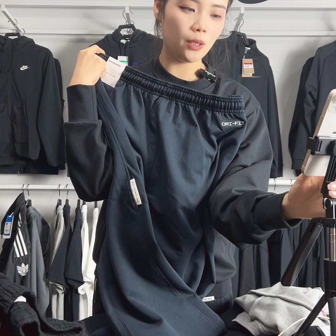 6366黑色长裤L码140-160斤不退换