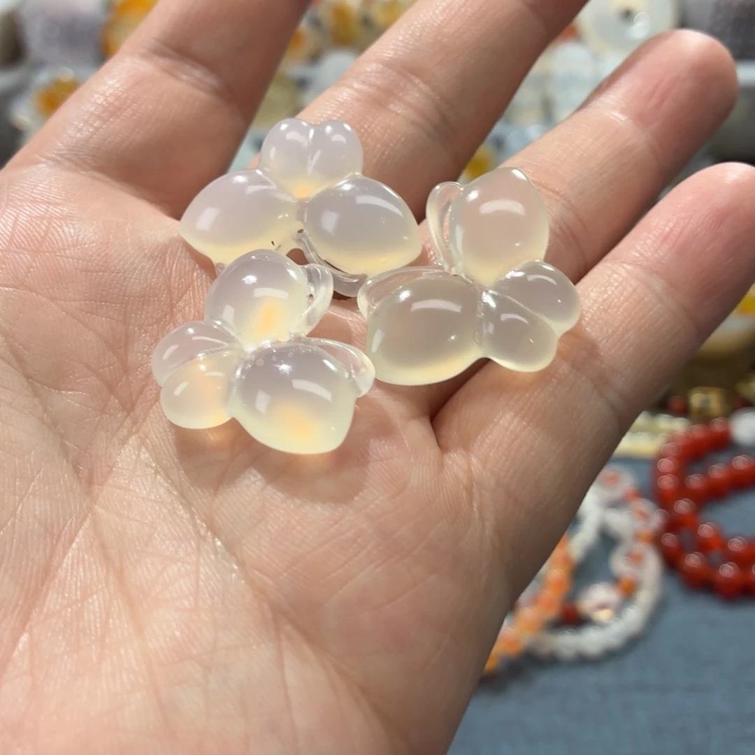 玛瑙/玉髓未镶嵌吊坠(不含链)