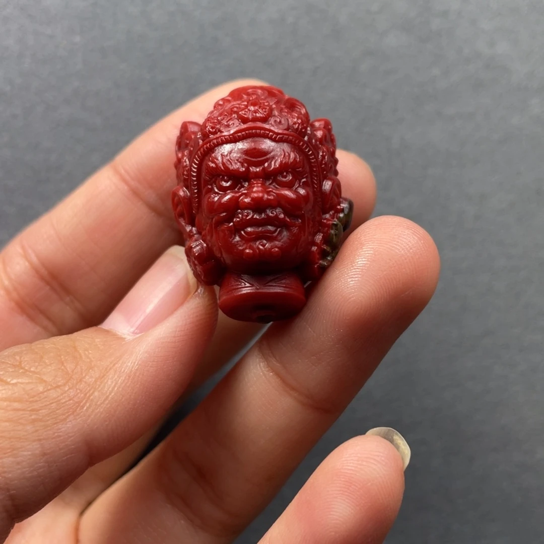 南红玛瑙未镶嵌配饰黄财神