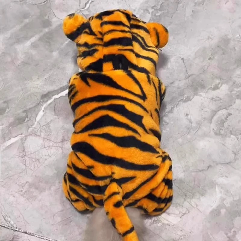 狗狗衣服秋冬装可爱小老虎变身装冬季保暖防掉毛泰迪比熊狗狗加厚