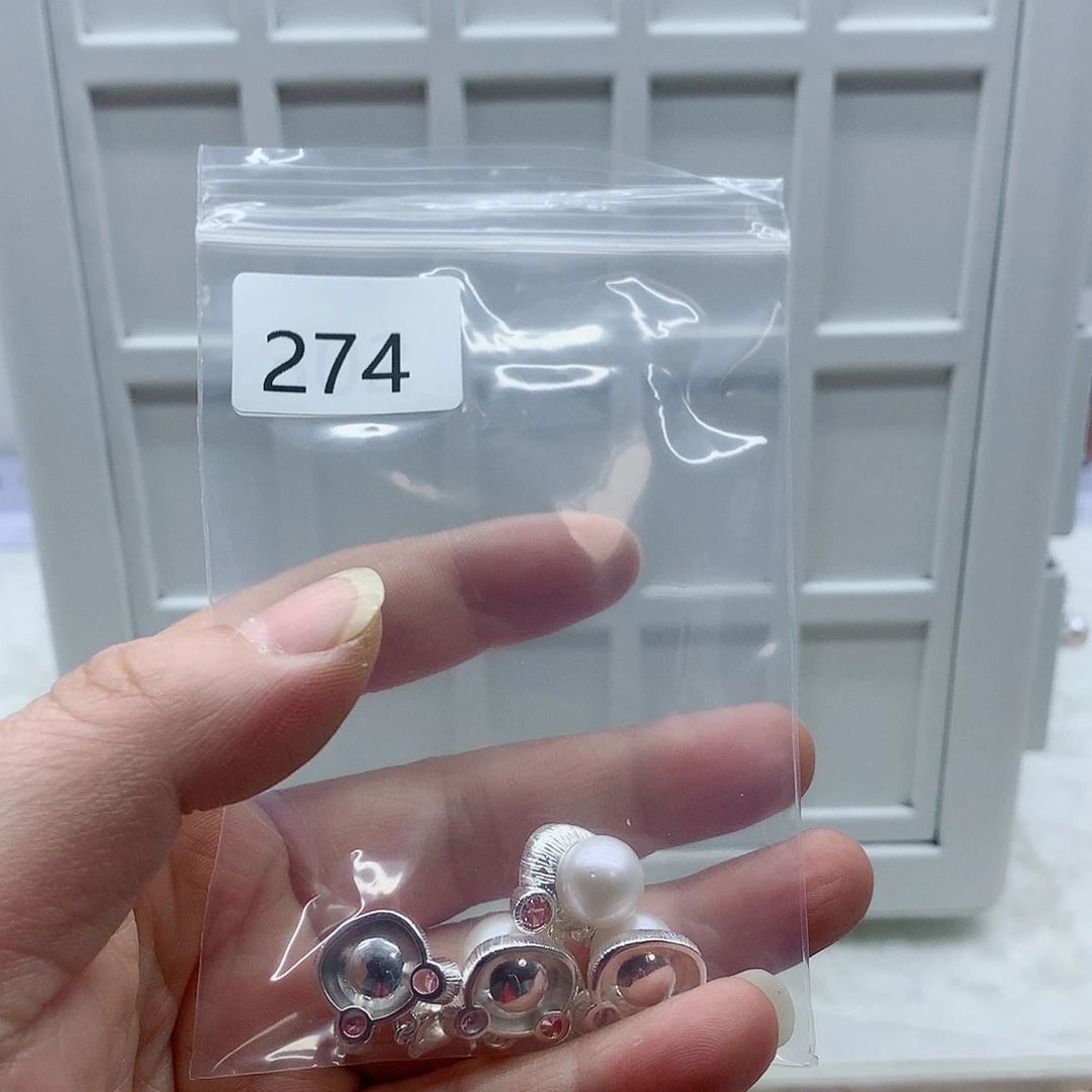 合金淡水珍珠吊坠(不含链)