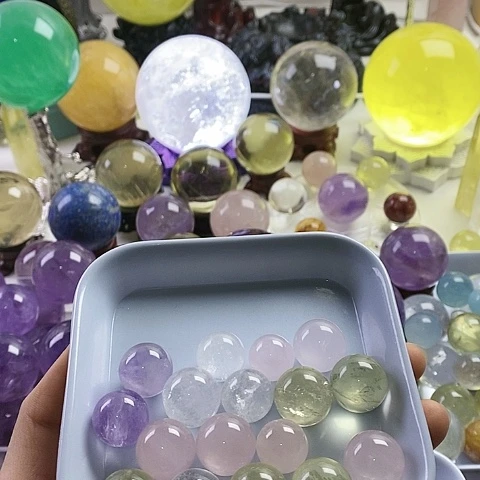 水晶珠宝半成品未镶嵌水晶7号