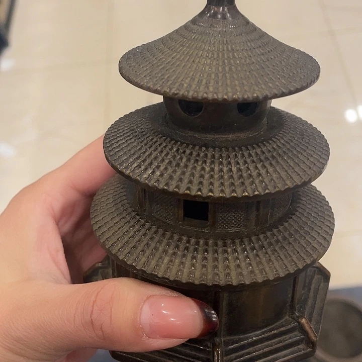 天坛炉铜工艺品摆件
