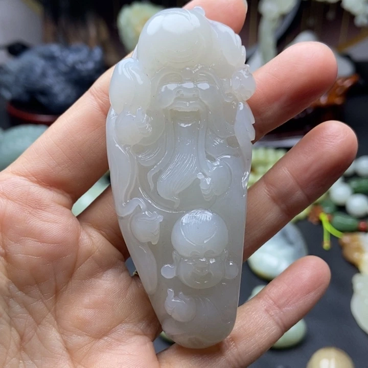 未镶嵌和田玉把件