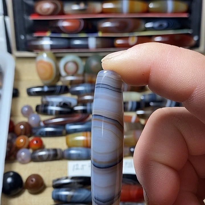 玛瑙/玉髓合金颈饰