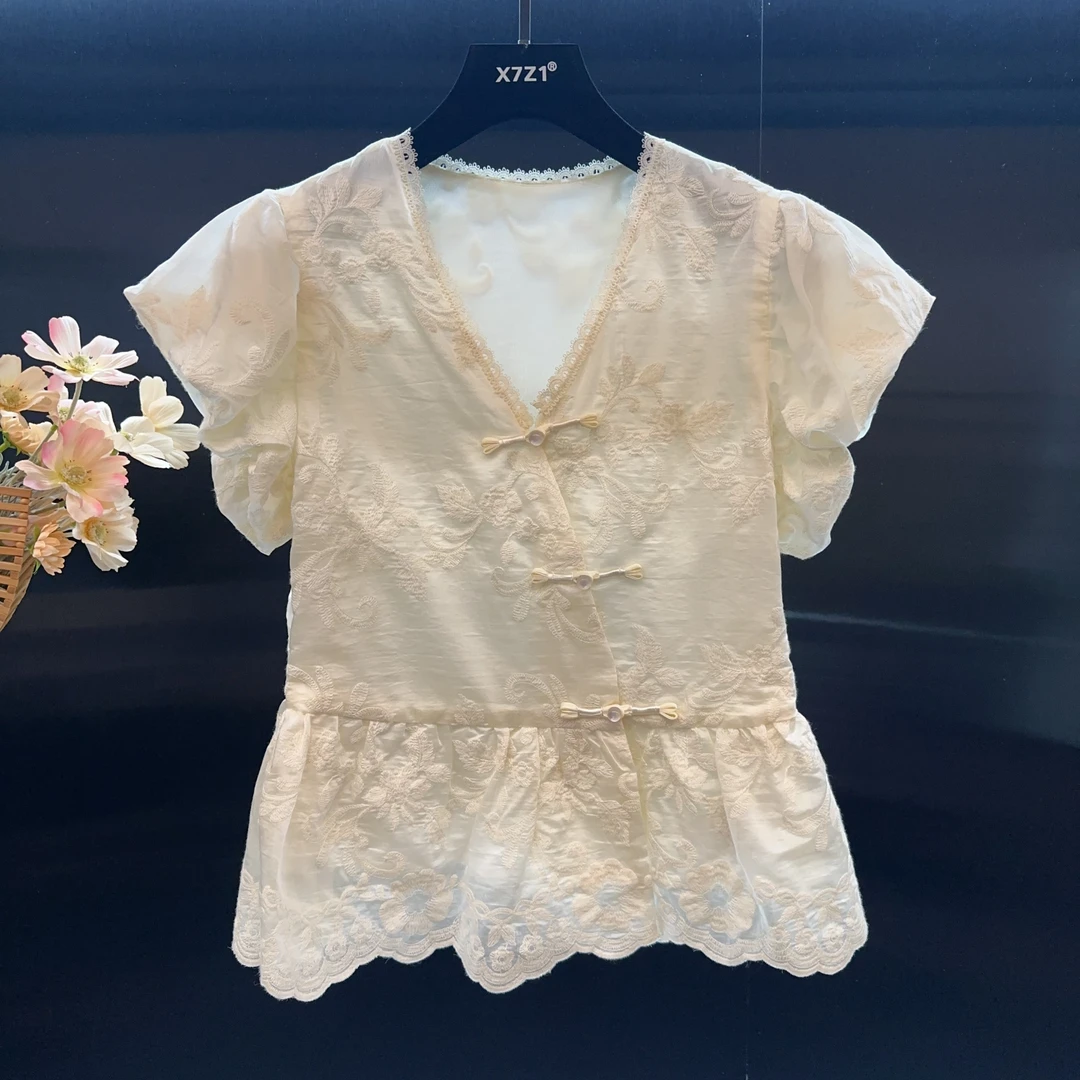 《高端定制》设计师款新中式气质上衣