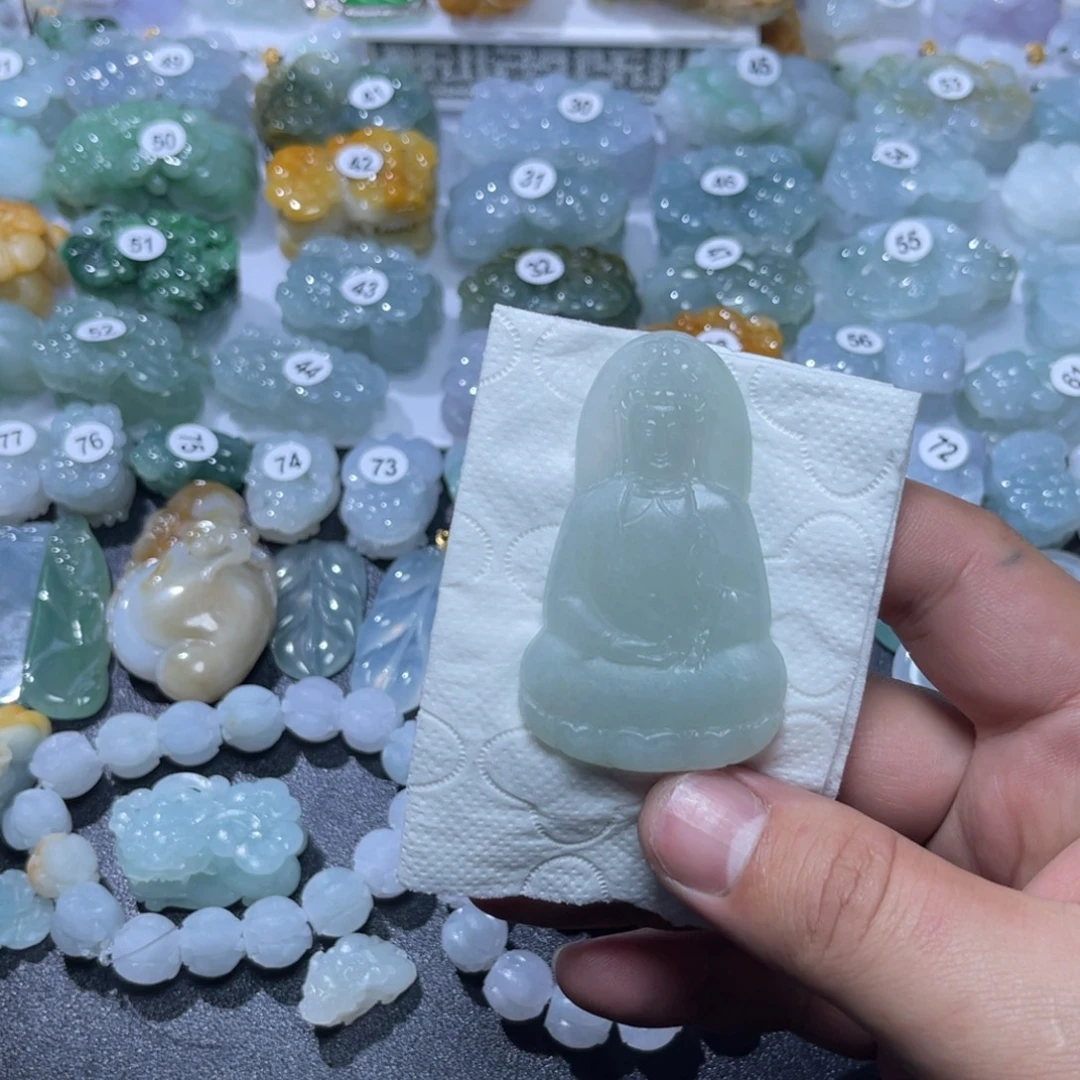 定制翡翠未镶嵌天然