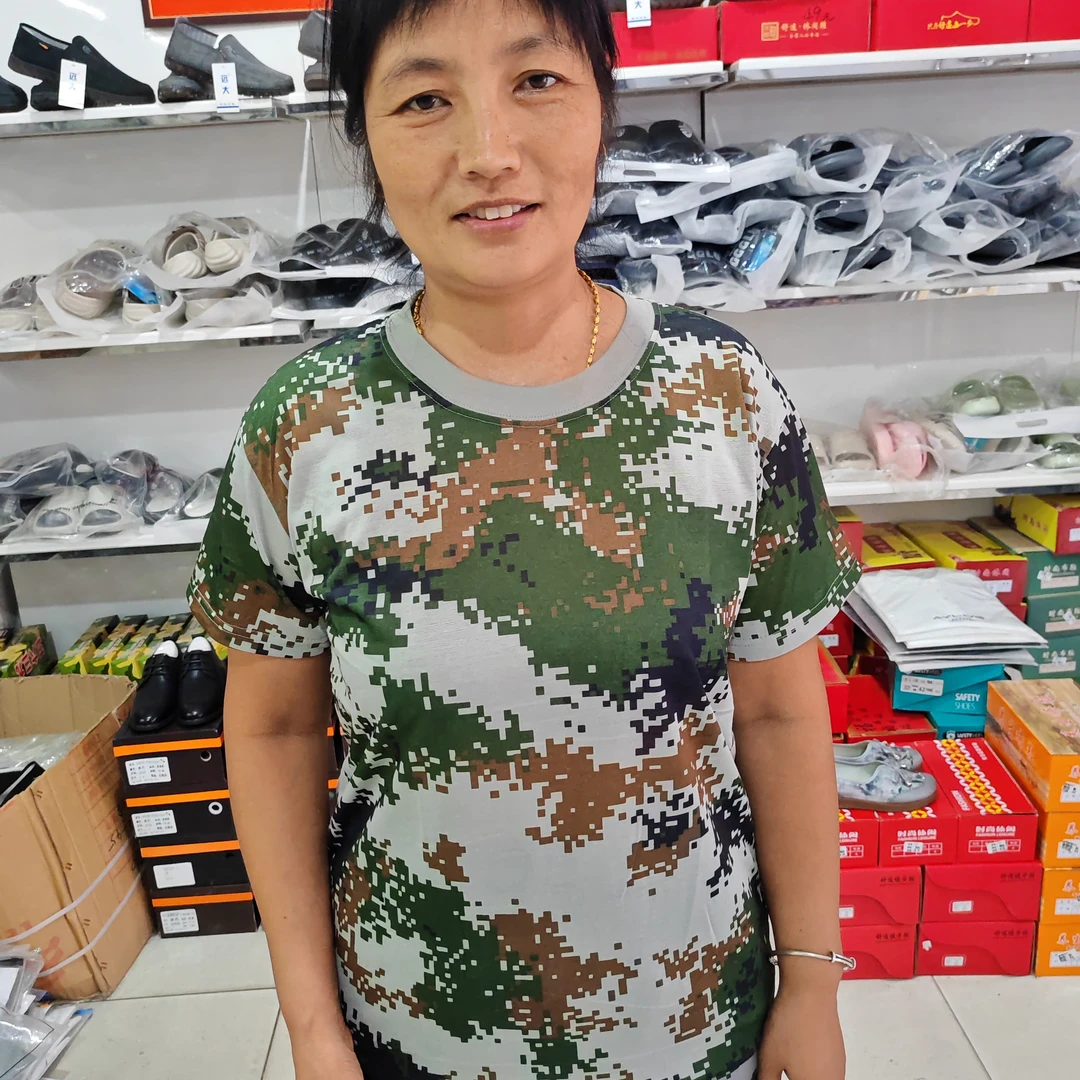 军训迷彩短袖，透气不闷汗