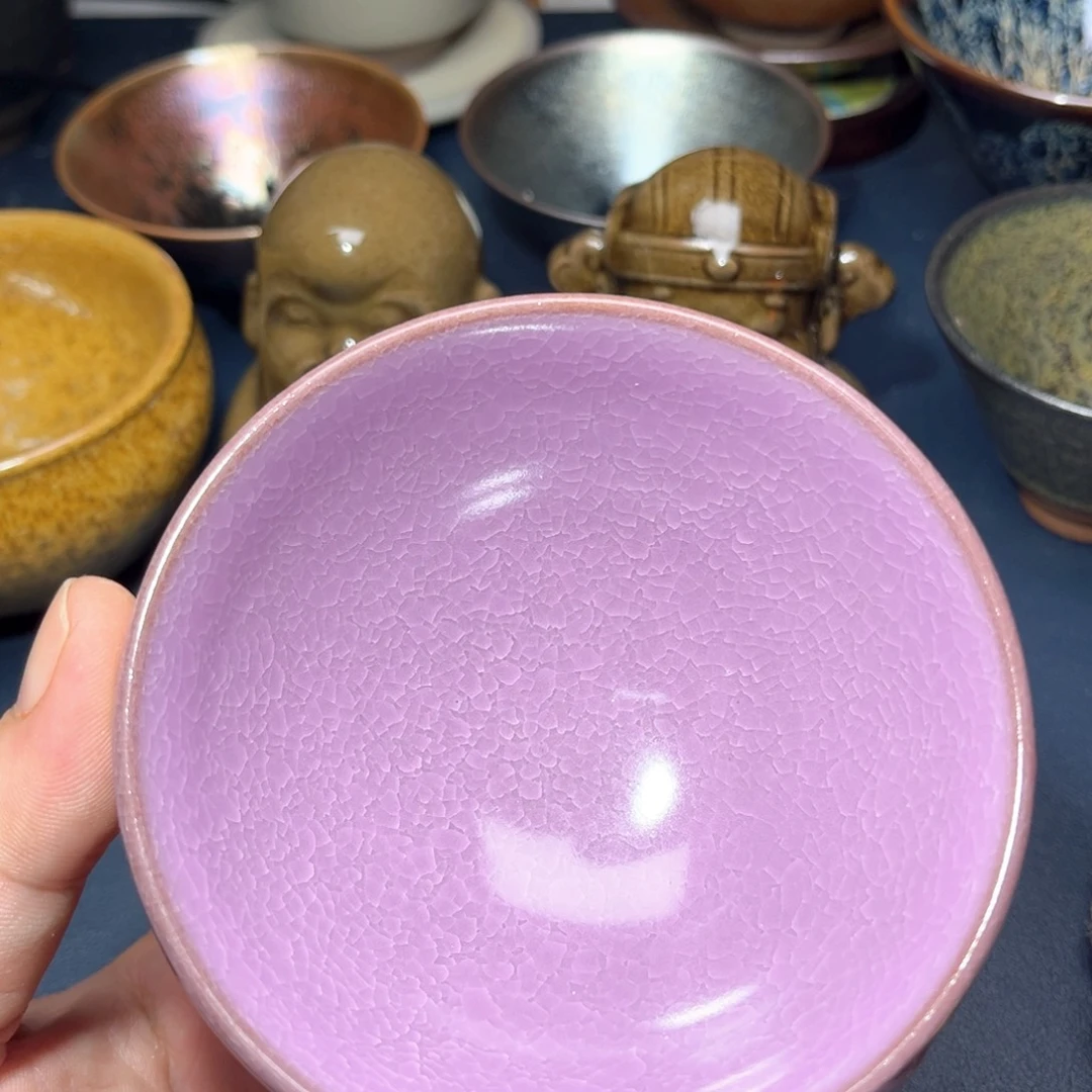 茶盏建盏手握泡茶主人杯