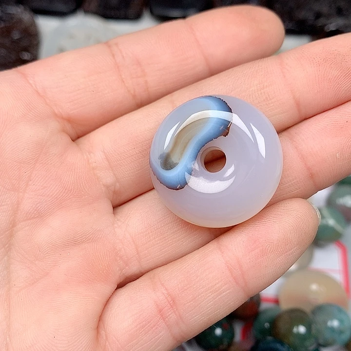 风***语玛瑙/玉髓颈饰未镶嵌