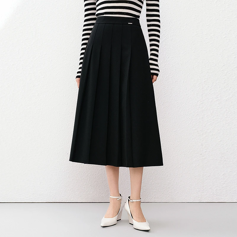 【晨粉专享价】【秋冬新品】秋季秋冬女装半身裙半裙CW01723W0