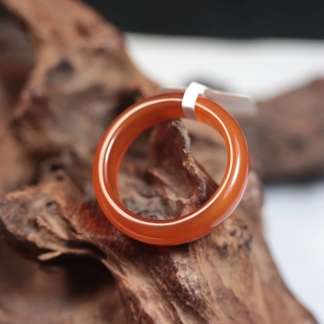 红玛瑙戒指- EA102-【珠宝少爷小涛】