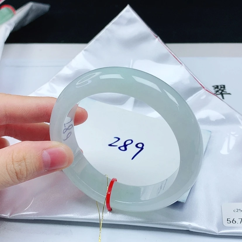 【闪购商品】翡翠手镯未镶嵌缅甸天然a货手镯56+