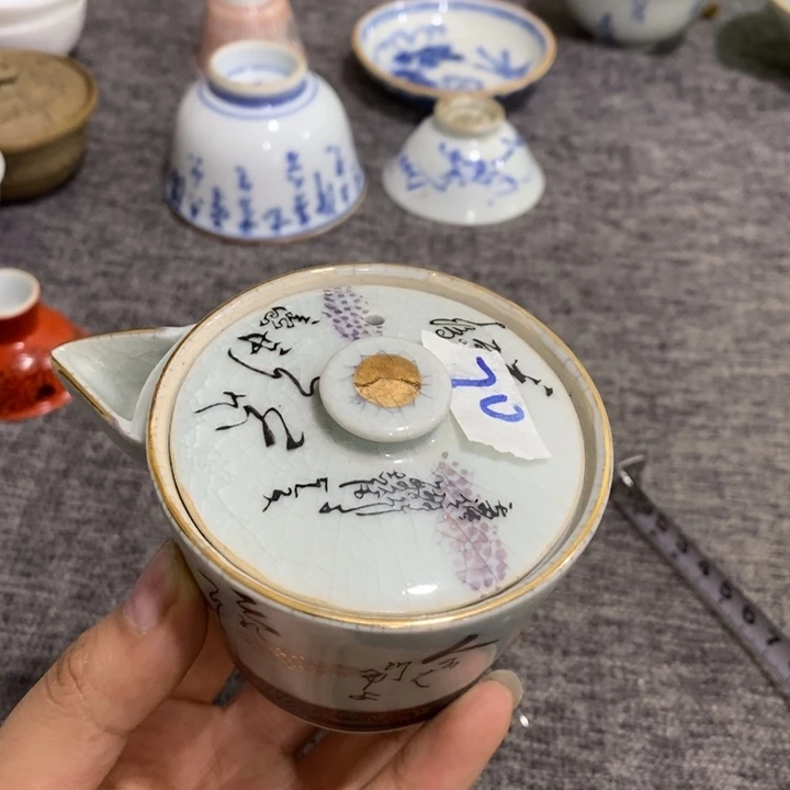 紫砂茶杯非常漂亮好看的碗