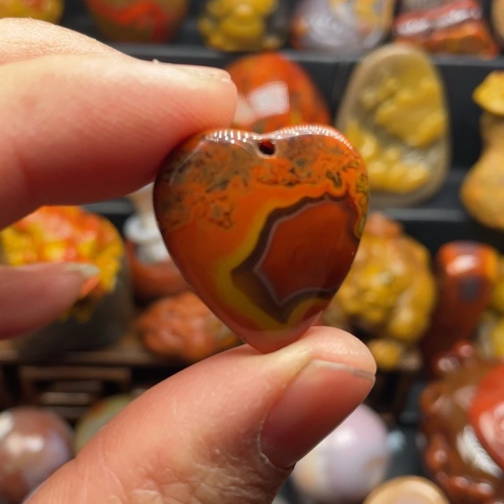 玛瑙/玉髓未镶嵌颈饰