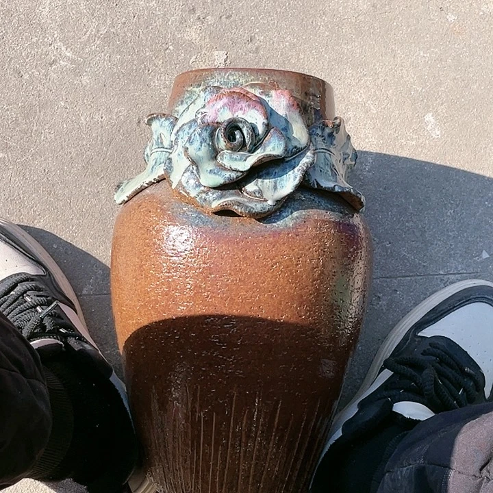 紫砂花盆14.35花盆无孔