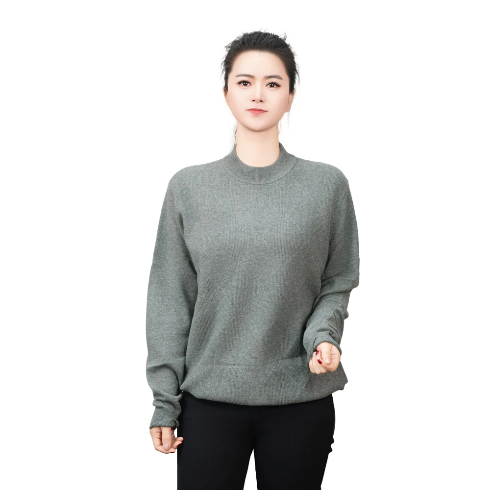 HGJFOX男士羊毛衫100纯羊毛休闲抗风保暖