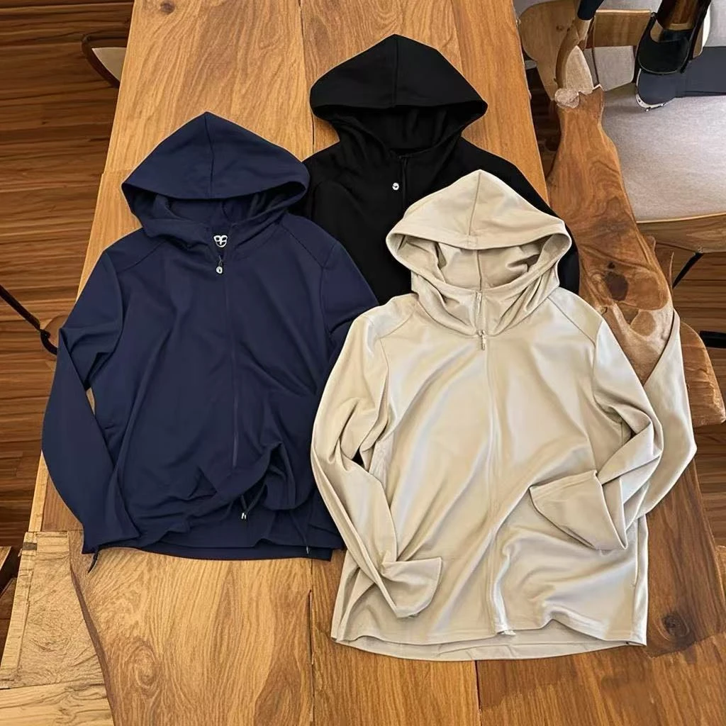 【WJ】春款  24920 简约大气的纯色连帽衫出街超飒（1-6）