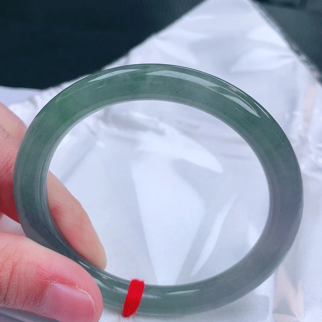 翡翠未镶嵌手镯缅甸天然a货翡翠手镯