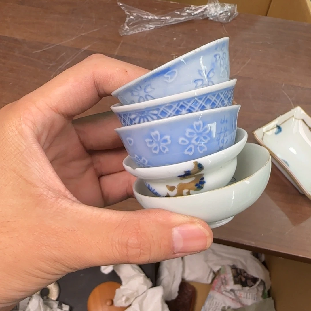 绿泥陶瓷孤品单件车里拍