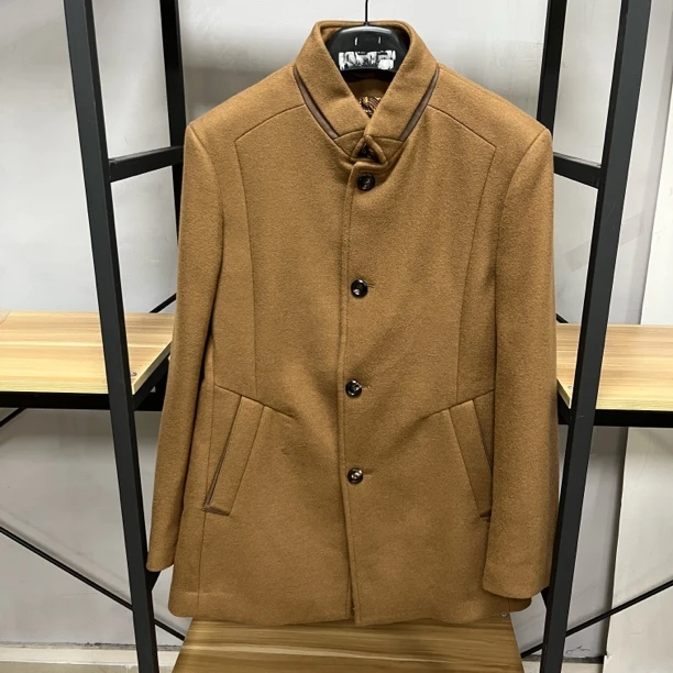 61520058-152高端男装毛呢外套