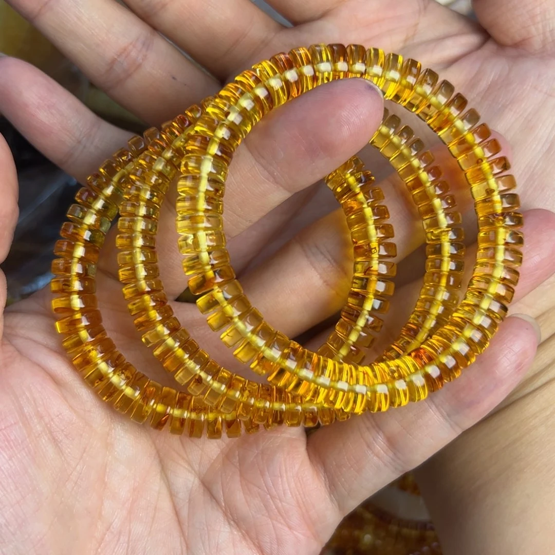 琥珀未镶嵌裸石9花珀多样发其一014