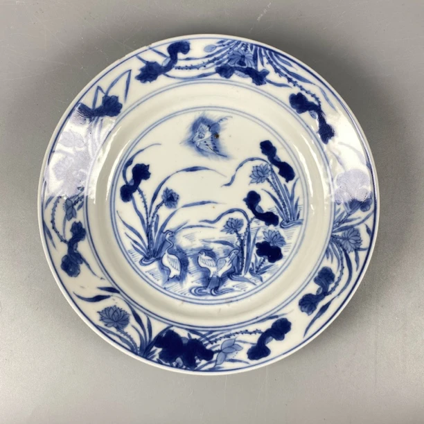 022051796 清早期 青花盘/DB/云南省文物总店