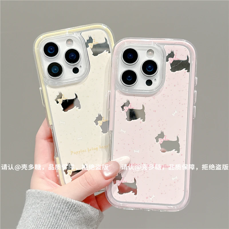 炫彩镜面适用苹果17/iPhone/华为荣耀/OPPO/VIVO/小米/手机壳爆款