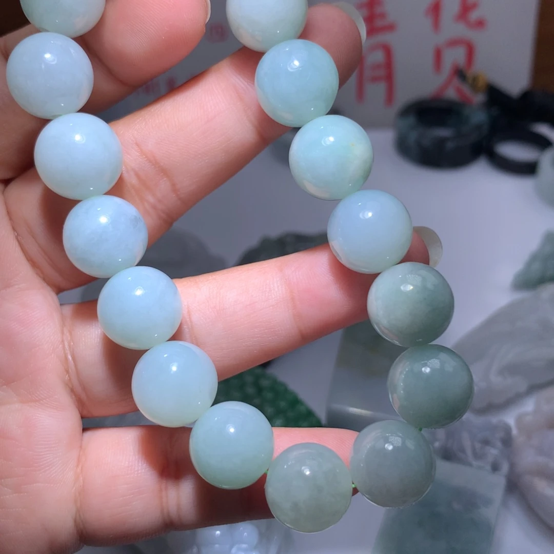 翡翠未镶嵌颈饰保真天然A货翡翠