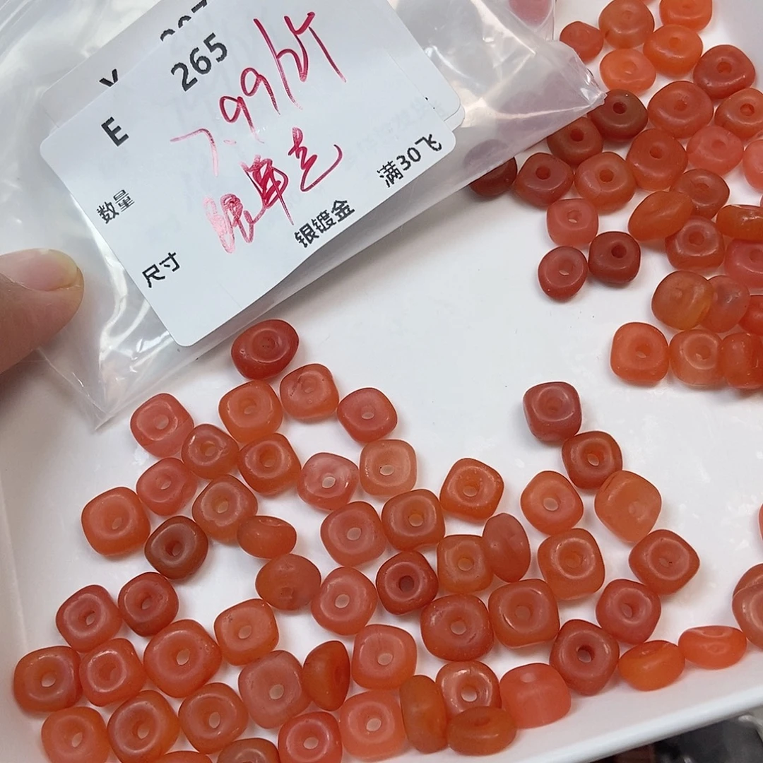 颈饰合金南红玛瑙E265