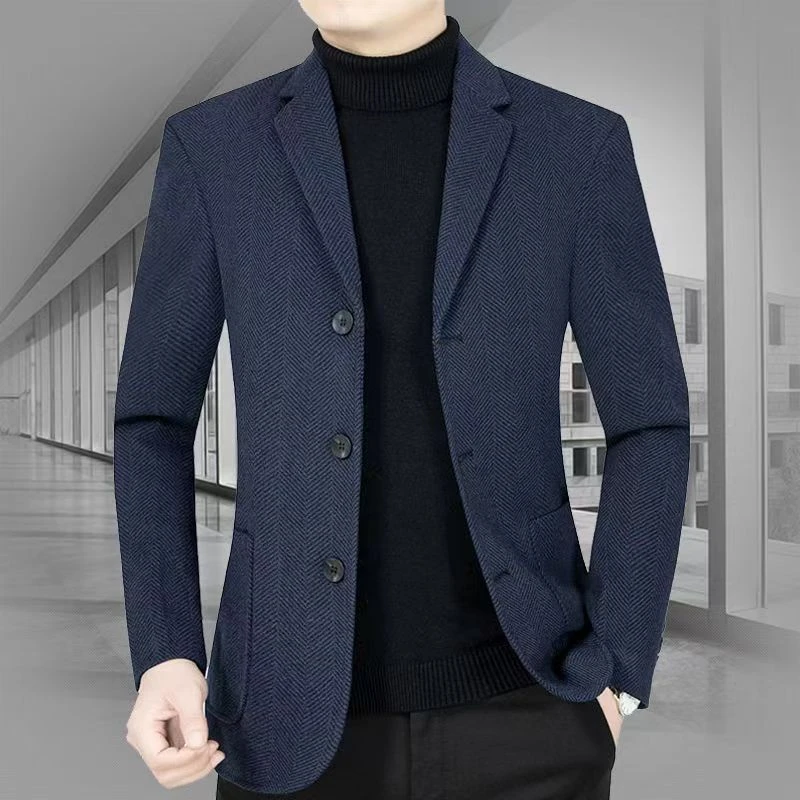 汇品服饰直播间过款购买【401-500】春季男士休闲商务单西高档潮流