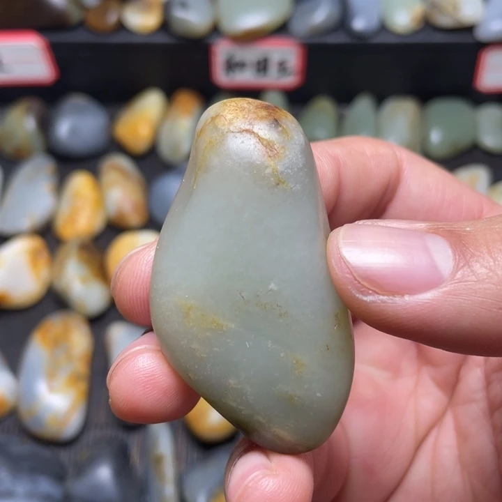 和田玉未镶嵌挂件17