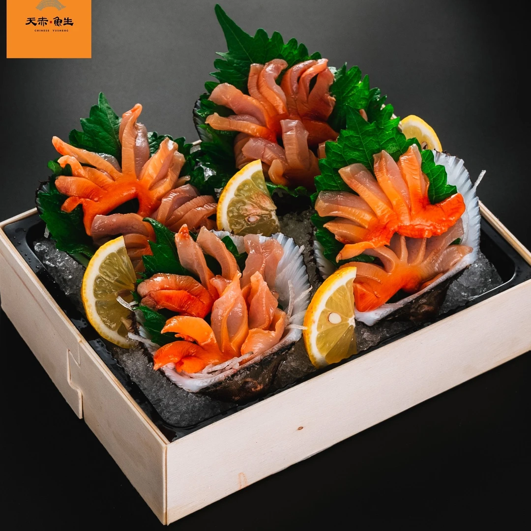 脆甜大连活赤贝4个