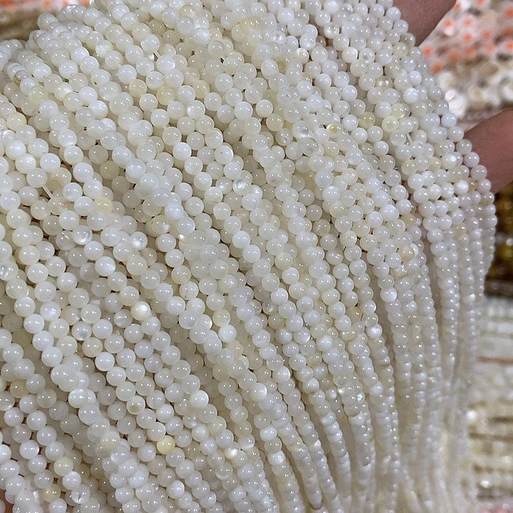 3条3mm天然贝壳老鱼骨