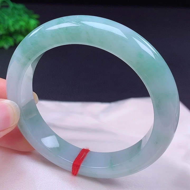 翡翠未镶嵌手镯60圈681809