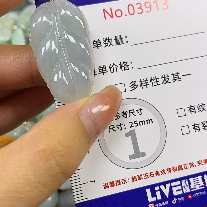 文***动翡翠未镶嵌颈饰翡翠