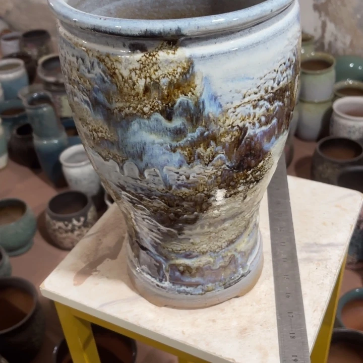 紫砂花盆口径20高度32一只正品