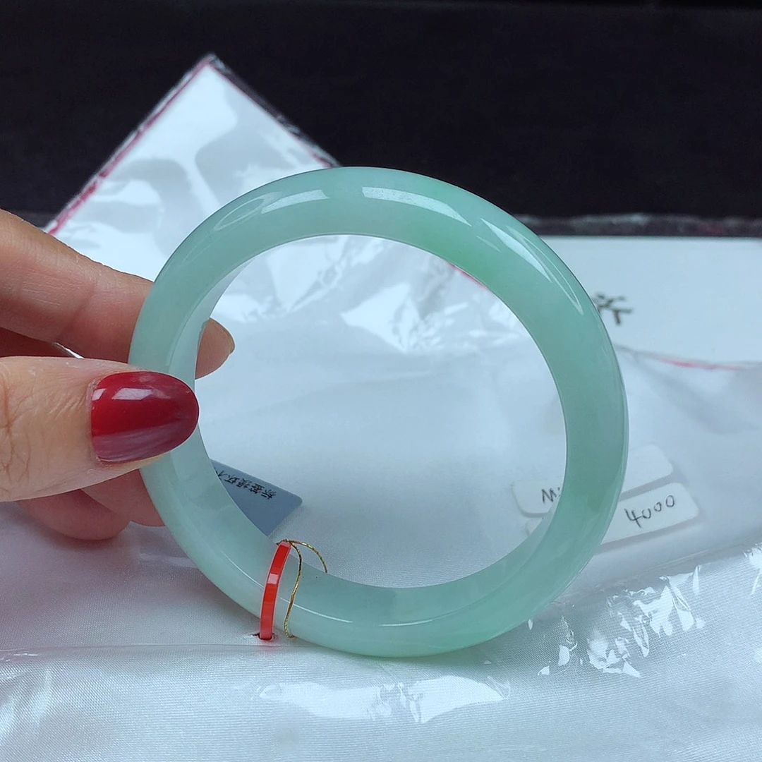 翡翠手镯未镶嵌60圈4031