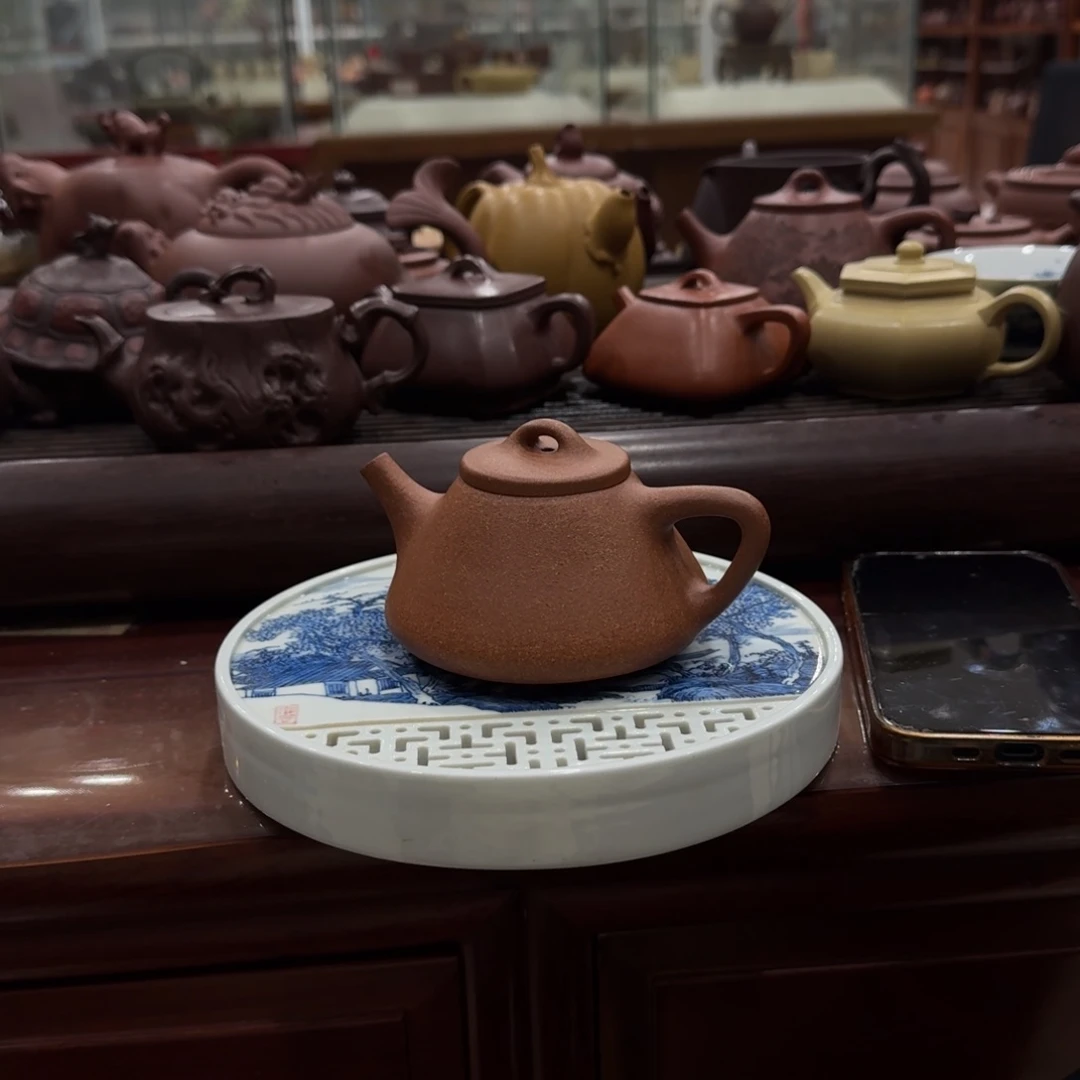 紫砂茶壶荆*鸟宜兴紫砂 原矿正品