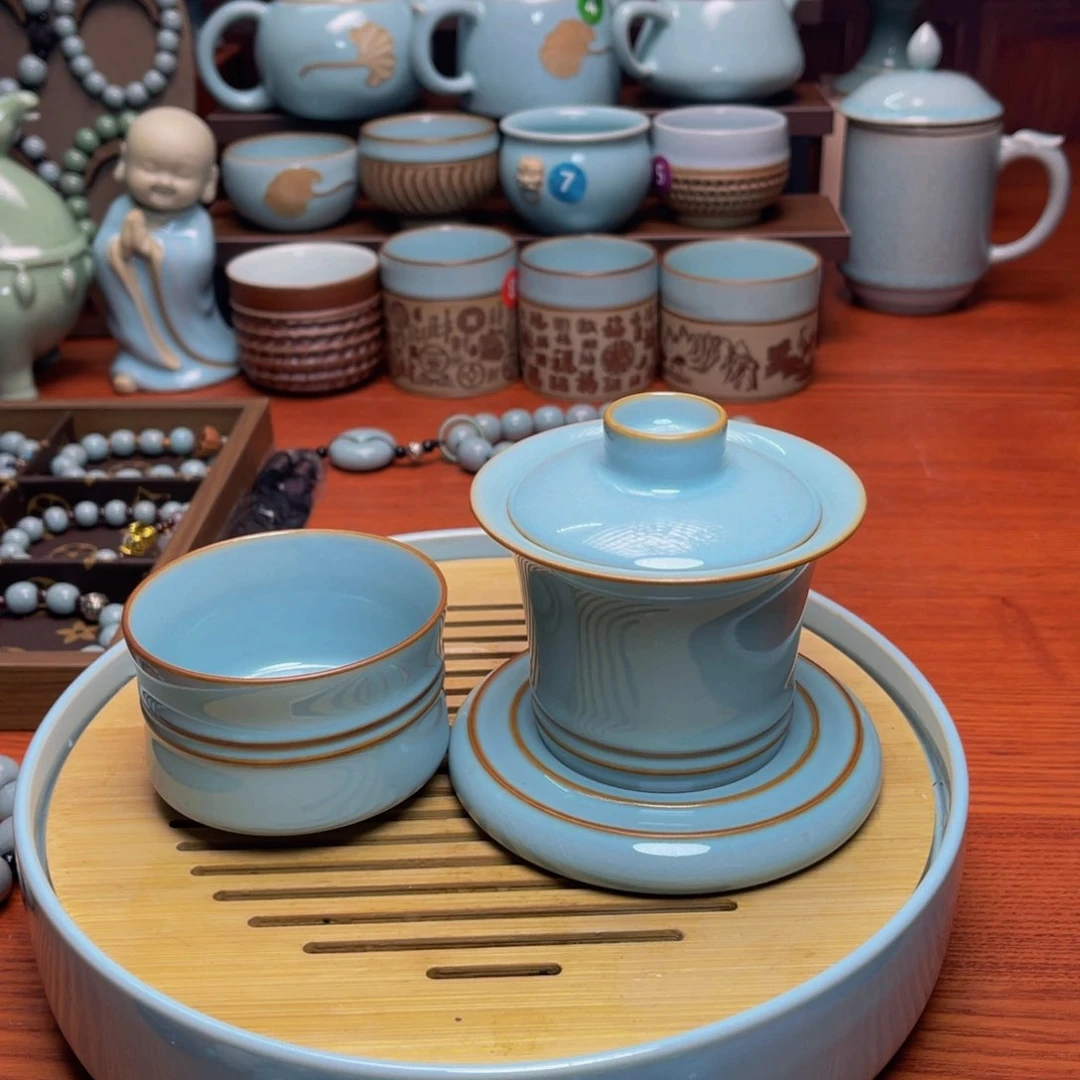 【闪购商品】摆件陶汝州单壶，壶，壶，