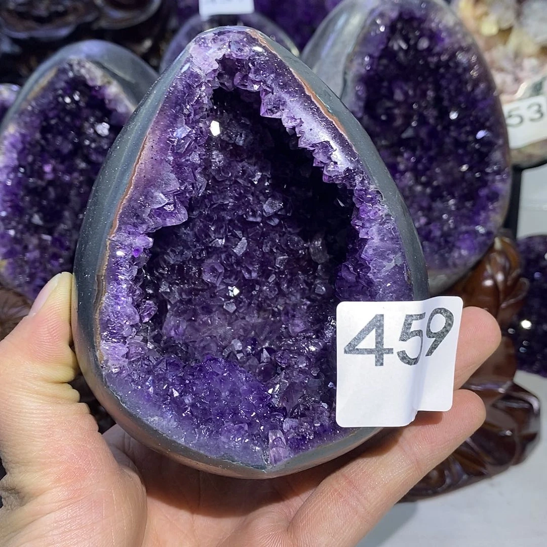 未镶嵌珠宝半成品紫晶459